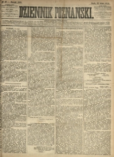 Dziennik Poznański 1871.02.22 R.13 nr43