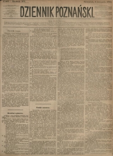 Dziennik Poznański 1873.11.06 R.15 nr255