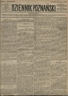 Dziennik Poznański 1873.12.11 R.15 nr284