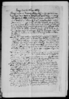 Nowiny Crac. die ultima octobr. 1587