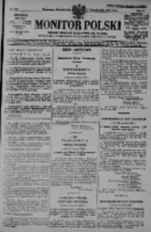 Monitor Polski. Dziennik Urzędowy Rzeczypospolitej Polskiej. 1928.10.01 R.11 nr226