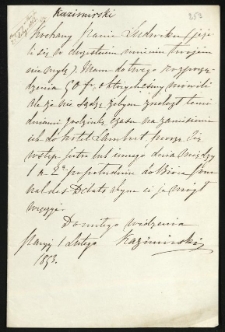 Listy od Kazimirskiego-Biberszteina Wojciecha