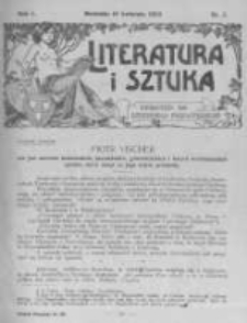 Literatura i Sztuka. Dodatek do Dziennika Poznańskiego. 1909 R.1 nr3