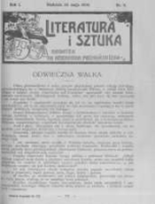 Literatura i Sztuka. Dodatek do Dziennika Poznańskiego. 1909 R.1 nr9