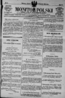 Monitor Polski. Dziennik Urzędowy Rzeczypospolitej Polskiej. 1923.01.16 R.6 nr12