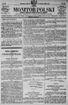 Monitor Polski. Dziennik Urzędowy Rzeczypospolitej Polskiej. 1923.04.03 R.6 nr76