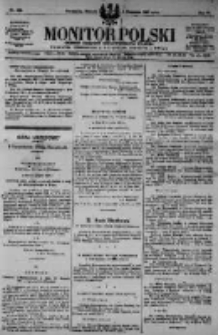 Monitor Polski. Dziennik Urzędowy Rzeczypospolitej Polskiej. 1923.09.04 R.6 nr200