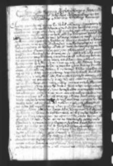 Copia Listu Xiążęcia Kurlandzkiego z Francuska przetłumaczonego od Pana Jana Stanisława Jabłonowskiego na ten czasz wdy Ruskiego y Hetmana Wielkiego Koronnego