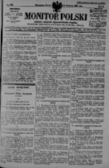 Monitor Polski. Dziennik Urzędowy Rzeczypospolitej Polskiej. 1928.09.25 R.11 nr221