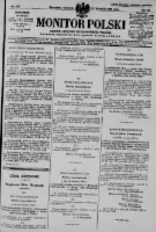 Monitor Polski. Dziennik Urzędowy Rzeczypospolitej Polskiej. 1928.09.27 R.11 nr223