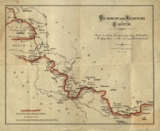 Pas graniczny między Wielkopolską a Śląskiem. Mapka do rozprawy "Reces graniczny między Wielkopolską a Ks[ęstwem] Głogowskim z r. 1528-1531"