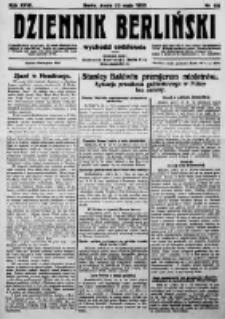 Dziennik Berliński. 1923 R.27 nr115