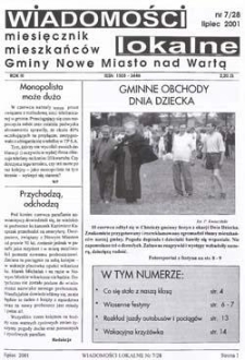 Wiadomości Lokalne 2001 R.3 Nr7(28)