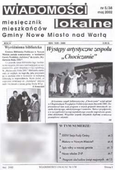 Wiadomości Lokalne 2002 R.4 Nr5(38)