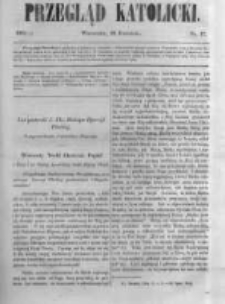 Przegląd Katolicki. 1864.04.28 R.2 nr17