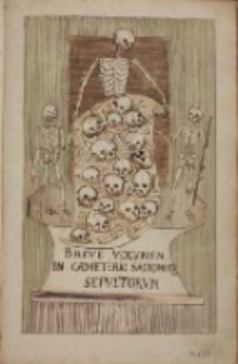 Breve Volumen in Caemeterio Sacromontano Sepultorum