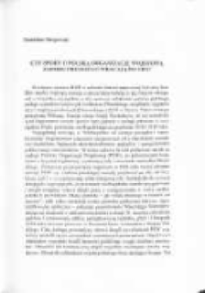 Czy spory o Polską Organizację Wojskową zaboru pruskiego wracają do gry?