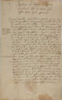 Literae Cridae pro erigendo Oratorio Congreg[ationis] S[ancti] Philippi Nerii ad Eccl[esi]am B[eatae] M[ariae] V[irginis] immaculate Conceptae extra oppidum Gostin 1668 [tyt. z noty dors.]