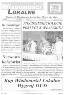 Wiadomości Lokalne 2006 R.6 Nr6(87)