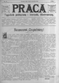 Praca: tygodnik polityczny i literacki, illustrowany. 1914.09.20 R.18 nr38