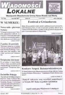 Wiadomości Lokalne 2007 R.7 Nr1(94)