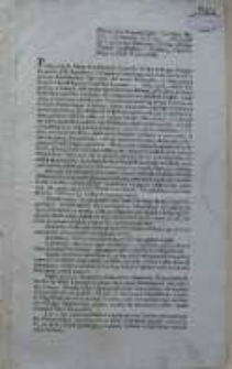 [Uniwersał Szczęsnego Potockiego marszałka konfederacji targowickiej]