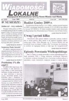 Wiadomości Lokalne 2009 R.9 Nr2(119)