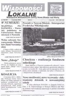 Wiadomości Lokalne 2010 R.10 Nr6(135)