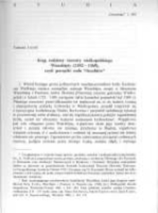 Krąg rodzinny starosty wielkopolskiego Wierzbięty (1352-1369), czyli początki rodu Niesobi&oacute;w