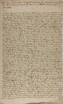 Ordynans Bogusława Ernesta Denhoffa do komendant&oacute;w regiment&oacute;w pieszych w wojew&oacute;dztwach zachodnich o egzekucję wystawienia piechoty z moderunkiem z 04.12.1711