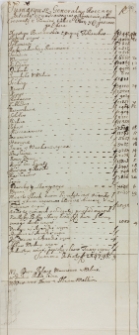 Summaryusz generalney roczney intraty czynszowey y w gotowiźnie z d&oacute;br Birżańskich, słuckich y innych