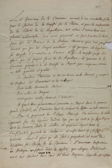 Proiet touchant l'Arm&eacute;e de la Couronne