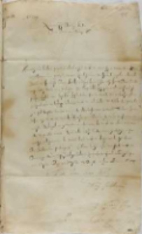 Jan Karol Chodkiewicz do kr&oacute;la, Dorpat 15.06.1603