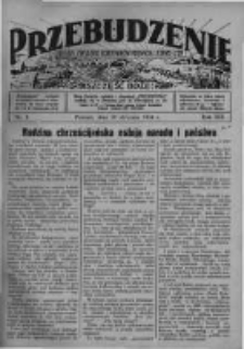 Przebudzenie: organ Związku Robotnik&oacute;w Rolnych i Leśnych ZZP. 1938.01.20 R.20 Nr3