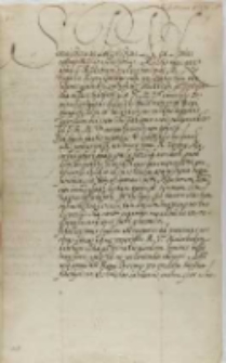 List Jana Fryderyka, księcia szczecińskiego do kr&oacute;la Zygmunta III, Szczecin 06.03.1598