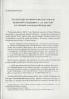 Zagadnienia konserwacji i restauracji rękopis&oacute;w Napoleona z lat 1793-1795 ze zbior&oacute;w Biblioteki K&oacute;rnickiej. Pamiętnik Biblioteki K&oacute;rnickiej Z. 26.