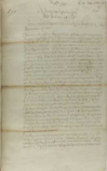 List Jerzego Mniszka, wojewody sandomierskiego do kr&oacute;la Zygmunta III, Sambor 24.05.1603