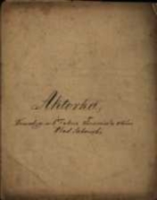 Aktorka. Komedya w 1-ym akcie [Edwarda] Fournier&rsquo;a tł&oacute;m. Wład[ysław] Sabowski