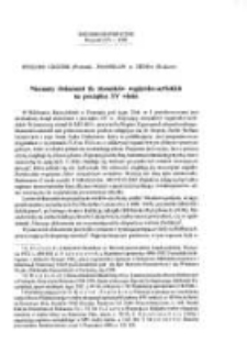 Nieznany dokument do stosunk&oacute;w węgiersko-serbskich na początku XV wieku