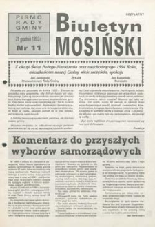 Biuletyn Mosiński 1993.12.21 Nr11