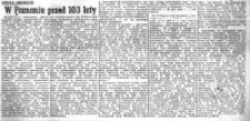 W Poznaniu przed 103 laty