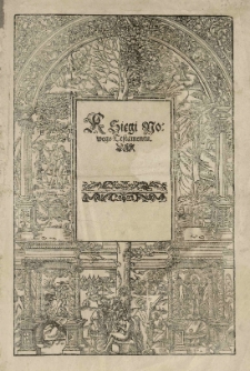 BiBiblia święta tho iest Księgi Starego y Nowego Zakonu wlasnie z Zydowskiego, Greckiego y Łacińskiego nowo na Polski ięzyk [...] wylożone. Cz.1