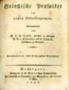 Isokrates Werke. Bd.8