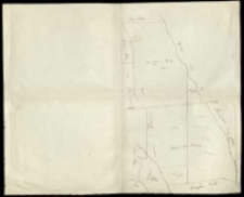 Coupon behufs Bonitirung von Trzebaw zur landschaftlichen Lage. Forst revier ander Roznowo und Moszyner Grenze gefertigt am Terminertage von Ziehlke.