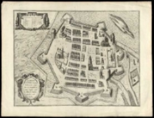 Zamoscium, noua Poloniae ciuitas, &agrave; magnifico eius regni cancellario &agrave; fundamentis extructa.