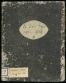 "Ex actis consularibus memoranda literaria. Ex libro majori."