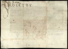 [Erekcja altarii pod wezw. Wniebowzięcia NMP i śś. Leonarda i Mikołaja Wyznawc&oacute;w w kościele parafialnym w Dorach z fundacji Jakuba i Aleksandry Mickiewicz&oacute;w z Wozginiszek, dokonana przez biskupa wileńskiego Wojciecha Radziwiłła]