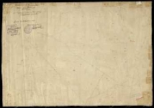 Kopja z mapy katastralnej obrębu [...] Biernatki [...]. Przekopiował [...] T. Szczebliński