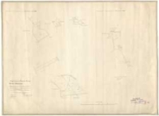 Regierungs Bezirk: Posen, Kreis Schrimm. Auszug aus den Gemarkungskarten der Stadt Kurnik und Bnin, enthaltend die zur Herrschaft Kurnik geh. Grundst&uuml;cke. Gefertigt im August 1865 durch Strasberg, revidirt Neuman.