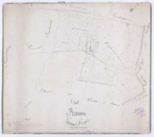 Charte von Runowo Schrimmer Kreisses. Vermessen im Jahre 1819 durch Schulz nach der projectirten Separation copirt im Marz 1827 durch Ziehlke [...].